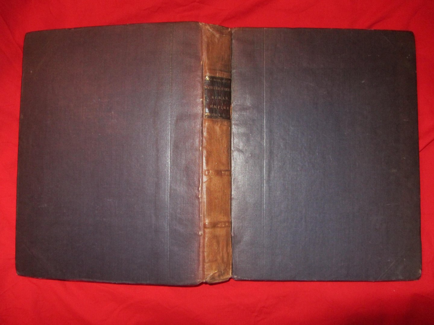 Montesquieu, M. De Secondat, baron de - Considerations of the cause of the grandeur and declension of the Roman empire, and Persian letters