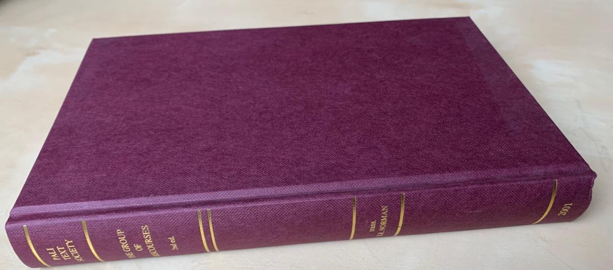 Norman, K.R. (tr.) - THE GROUP OF DISCOURSES (Sutta-Nipata).  Second Edition 2001. Pali Text Society Translation Series No. 45.