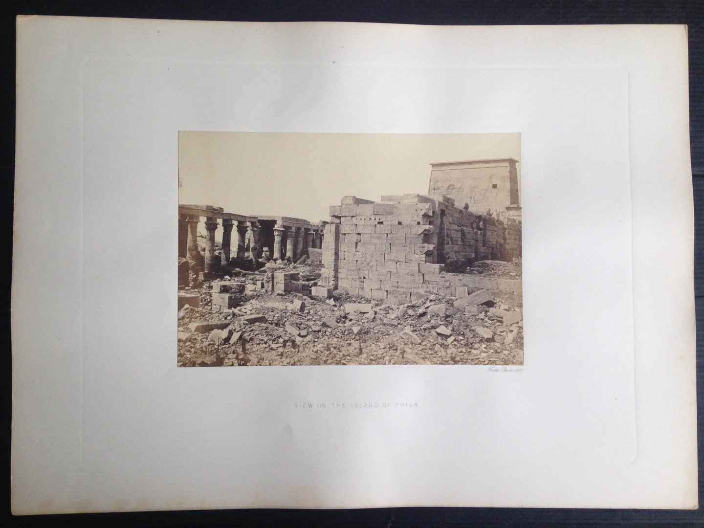 Frith, Francis - View on the Island of Philae, Series Egypt and Palestine