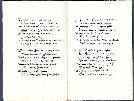 NOOT, Jan van der - Ode teghen d'onwetende vyanden der poëteryen van Marcvs van Wonsel.