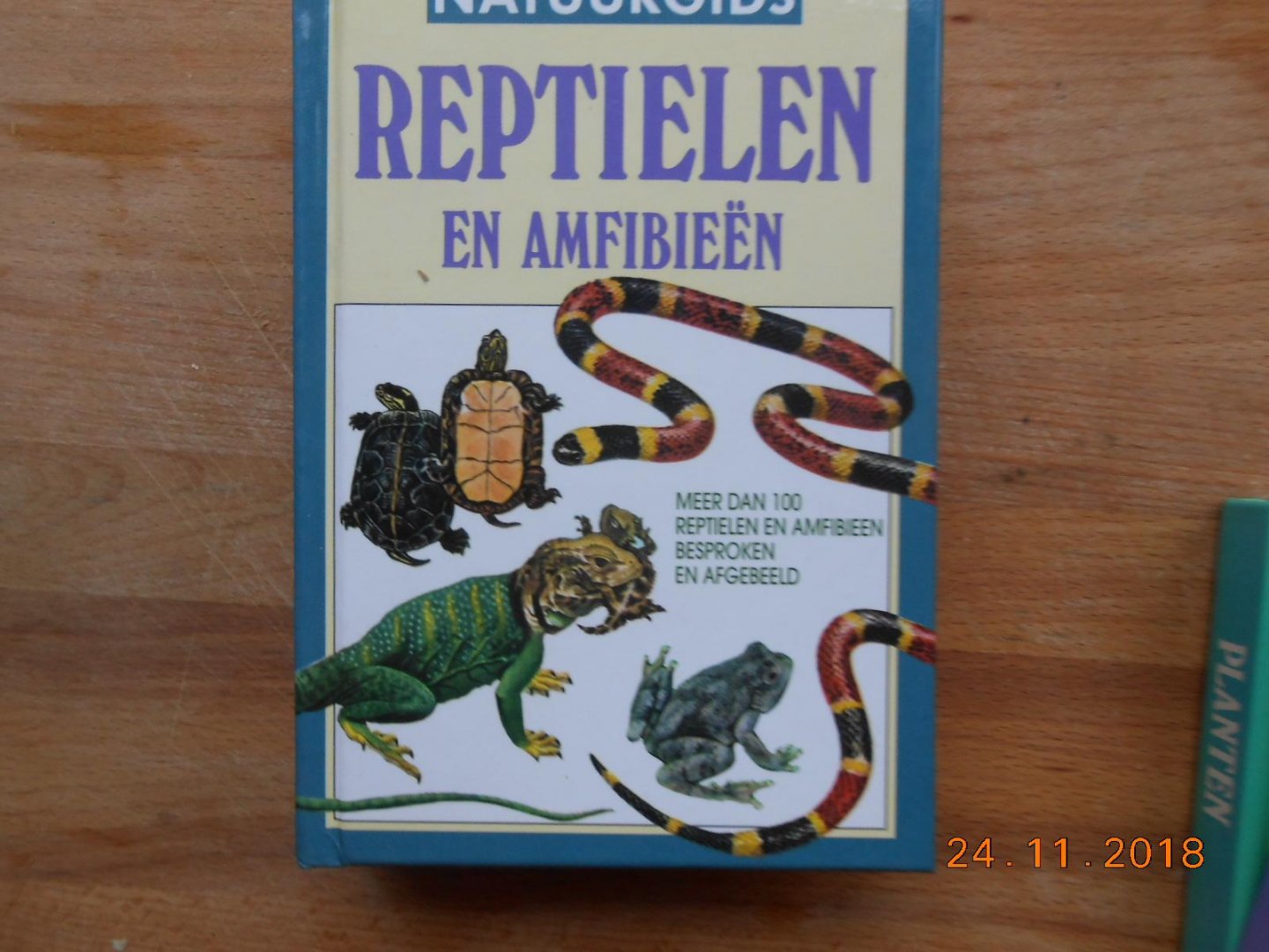 Burnett - Natuurgids dieren /Reptielen /fossielen /planten