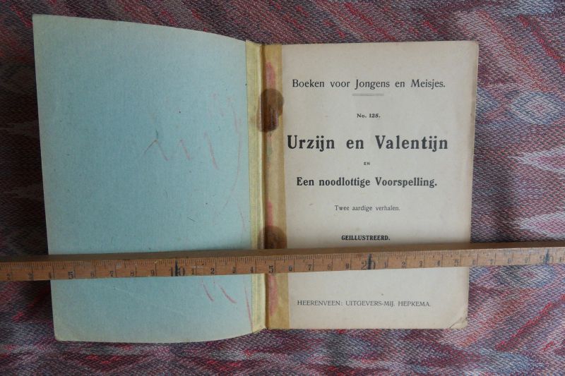 Blomberg, J. (ontwerp). - Urzijn en Valentijn en Een noodlottige Voorspelling.