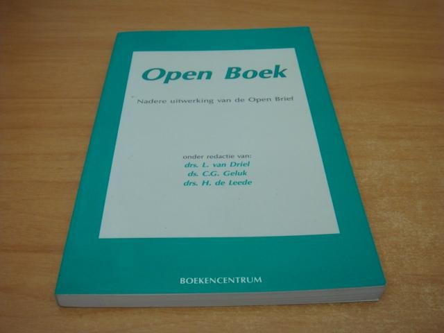 Driel, L van ea - Open boek - Nadere uitwerking van de Open Brief
