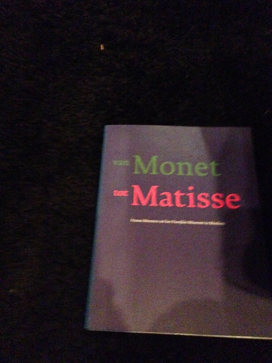  - van Monet tot Matisse