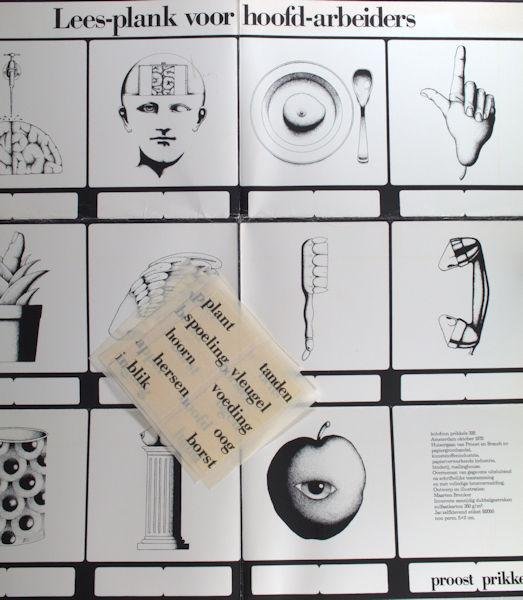  - Leesplank voor hoofdarbeiders.