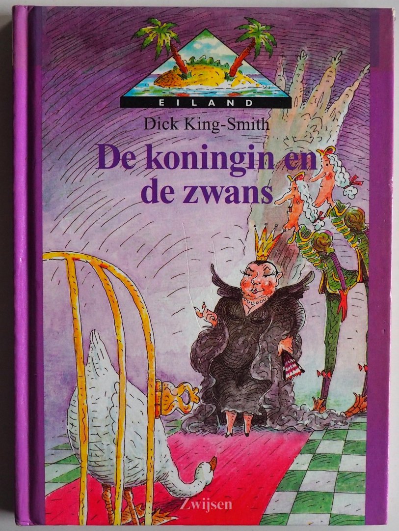 King Smith Dick, vert. Weijters Jacques, ill. Spier Rob - De koningin en de zwans Eilandboek serie AVI 9