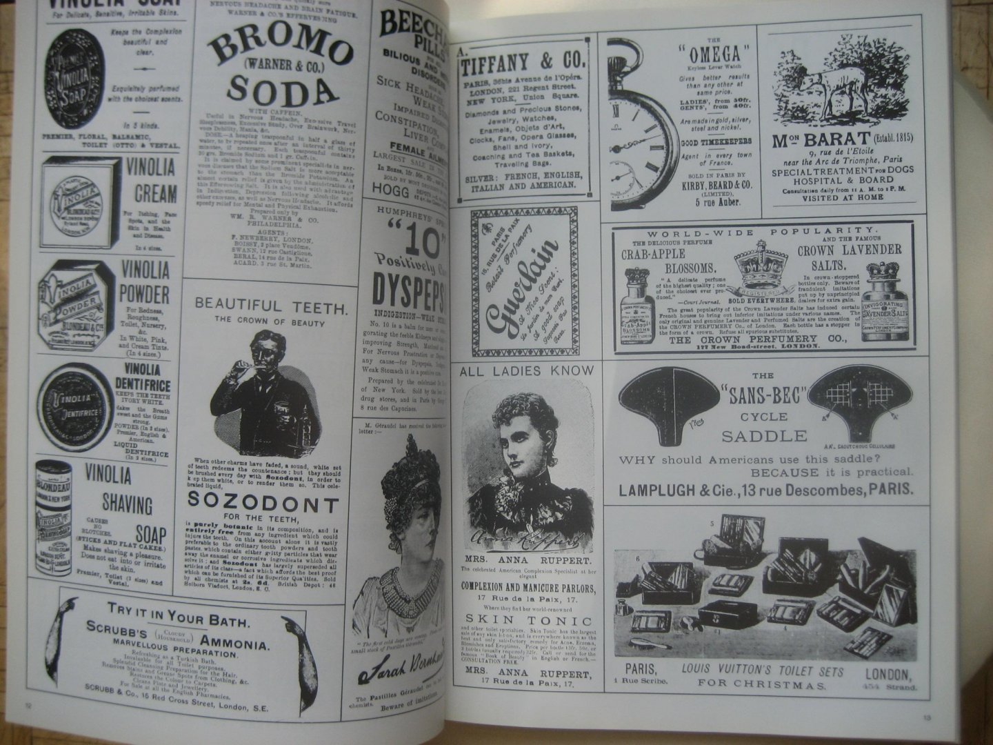 Richard H. Morgan - Advertising in The Paris Herald / 1890 - 1919