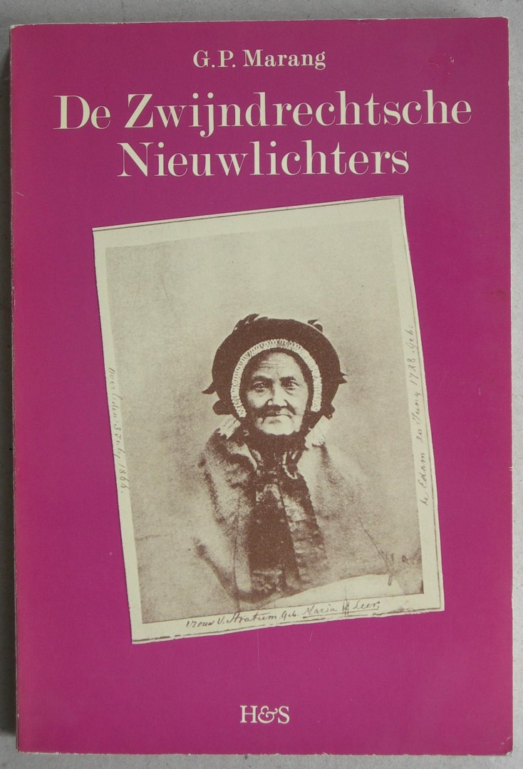 Marang, G.P. - De Zwijndrechtsche nieuwlichters
