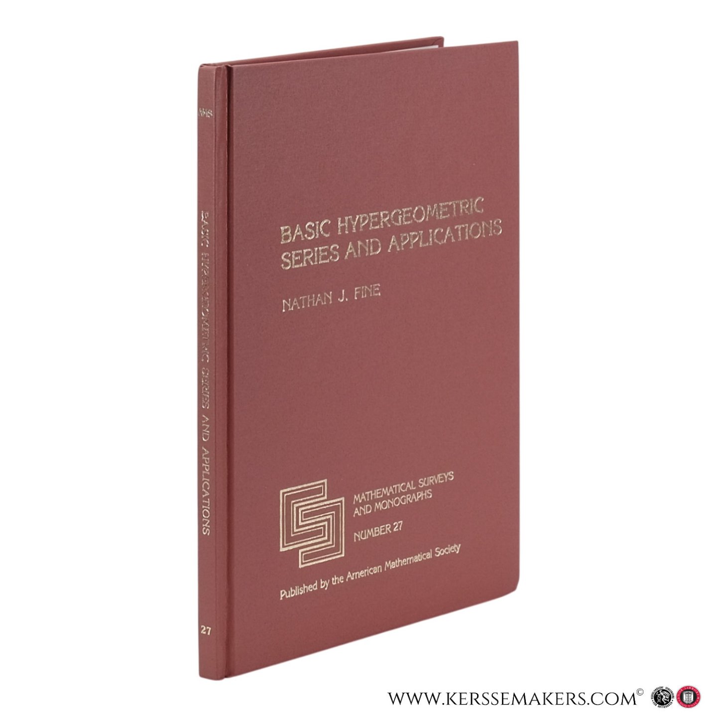 Fine, Nathan J. - Basic Hypergeometric Series and Applications.