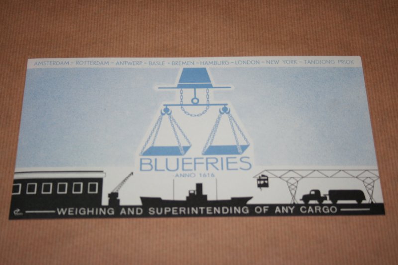  - Vloeiblad Bluefries Weighing and superintending af any cargo - circa 1930