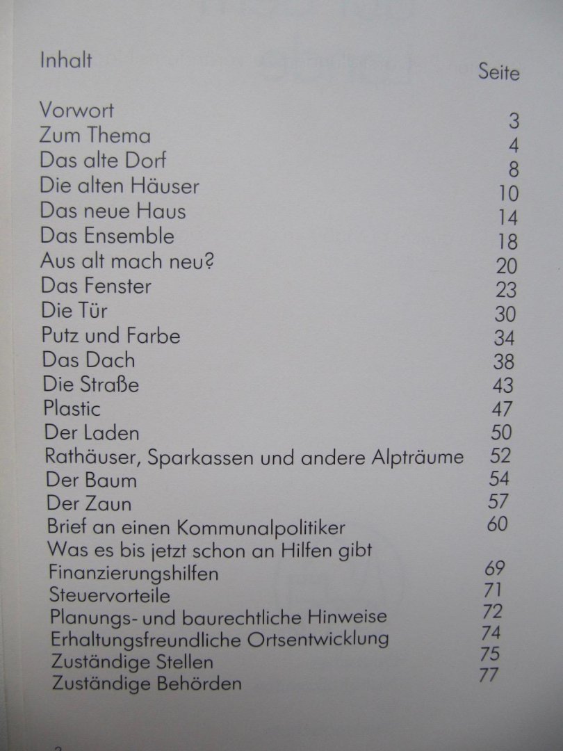 D. Wieland - Bauen und Bewahren auf dem Lande