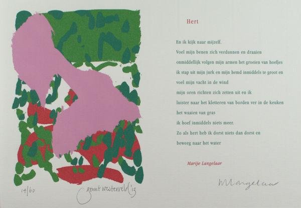 Langelaar, Marije. - Hert