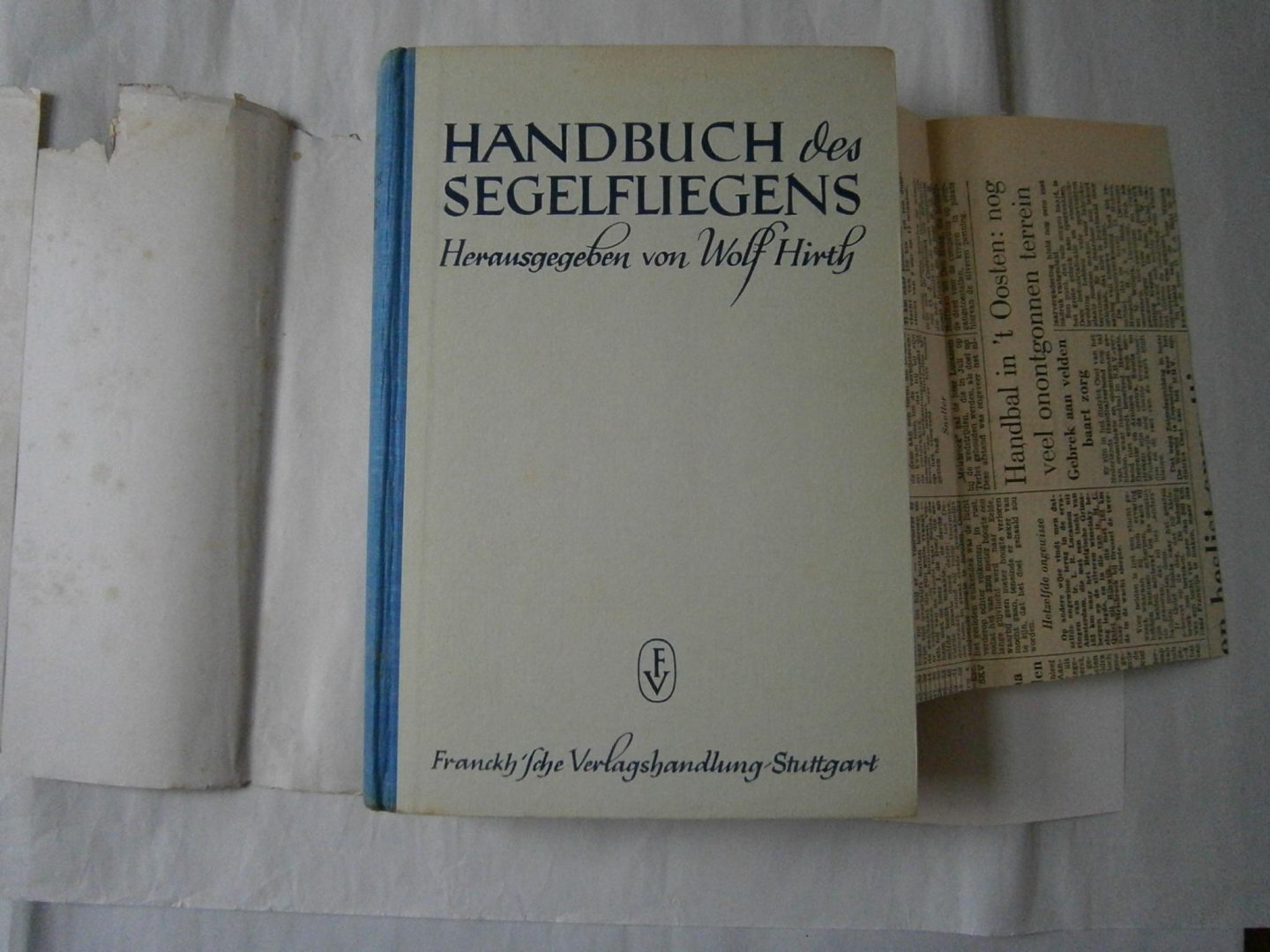 Hirth, Wolf - Handbuch der Segelfliegens