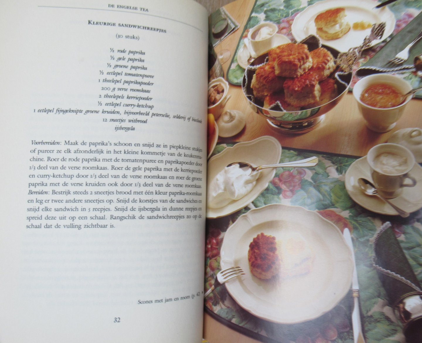 Houte de Lange, ten  Clara - De Engelse tea