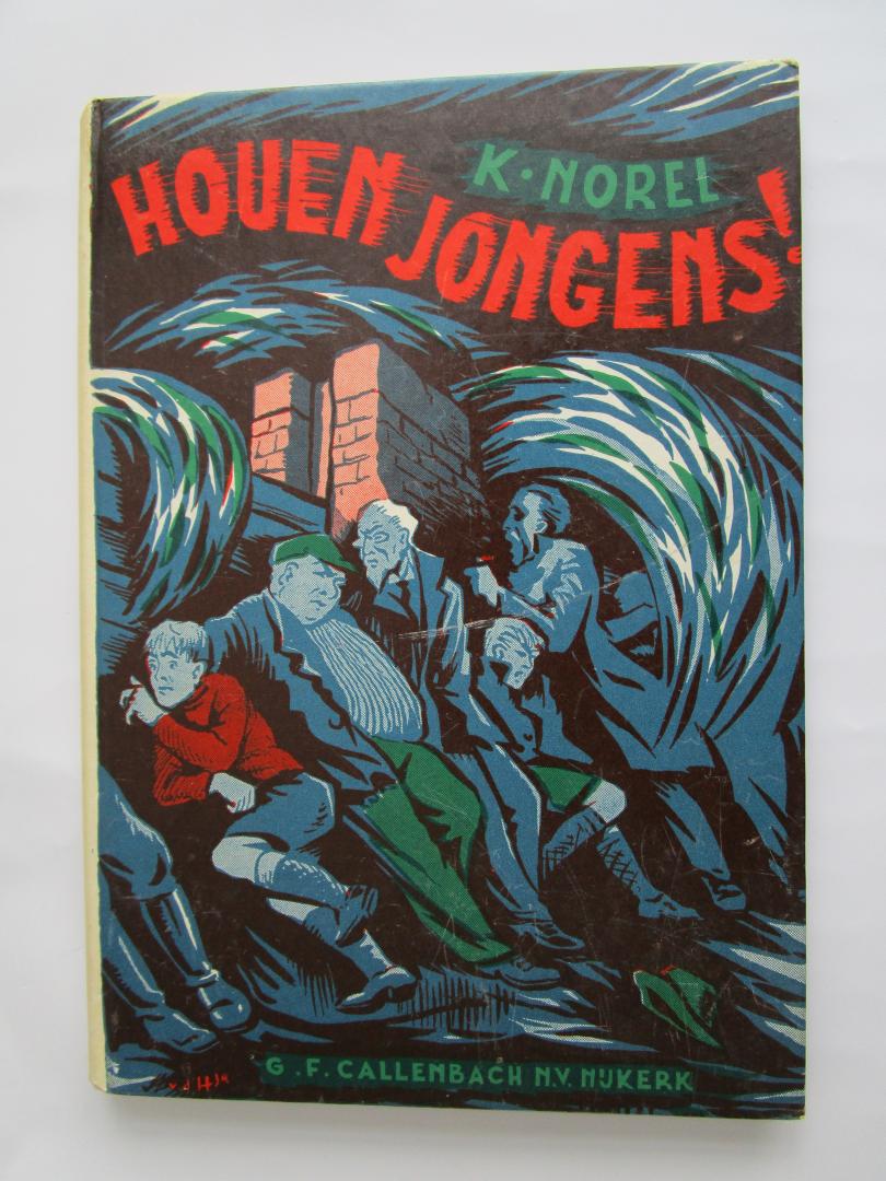 Norel, Klaas (auteur) W.G. van de Hulst jr. (illustraties) - Houen, jongens !