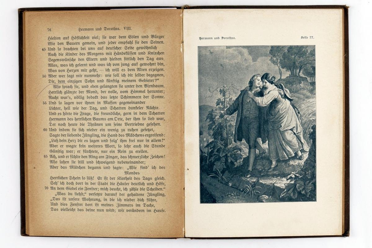 Goethe J.W. von - Hermann und Dorothea (5 foto's)