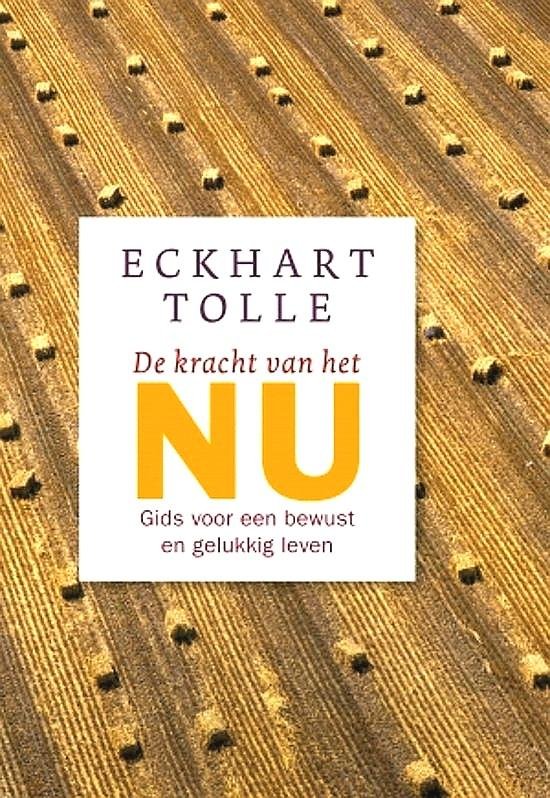Tolle , Eckhart . [ isbn 9789020210392 ]  3125 - De Kracht van het NU . ( Gids voor een bewust en gelukkig leven. ) 'De kracht van het Nu' is hét spirituele boek van het afgelopen decennium. Het beschrijft een boodschap die wereldwijd al miljoenen mensen bewuster heeft gemaakt. Want, we zijn ons -