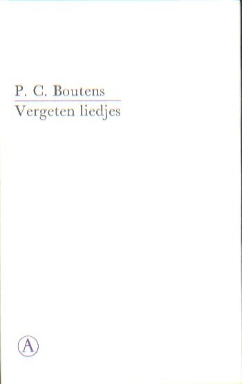 Boutens, P.C. - Vergeten liedjes.