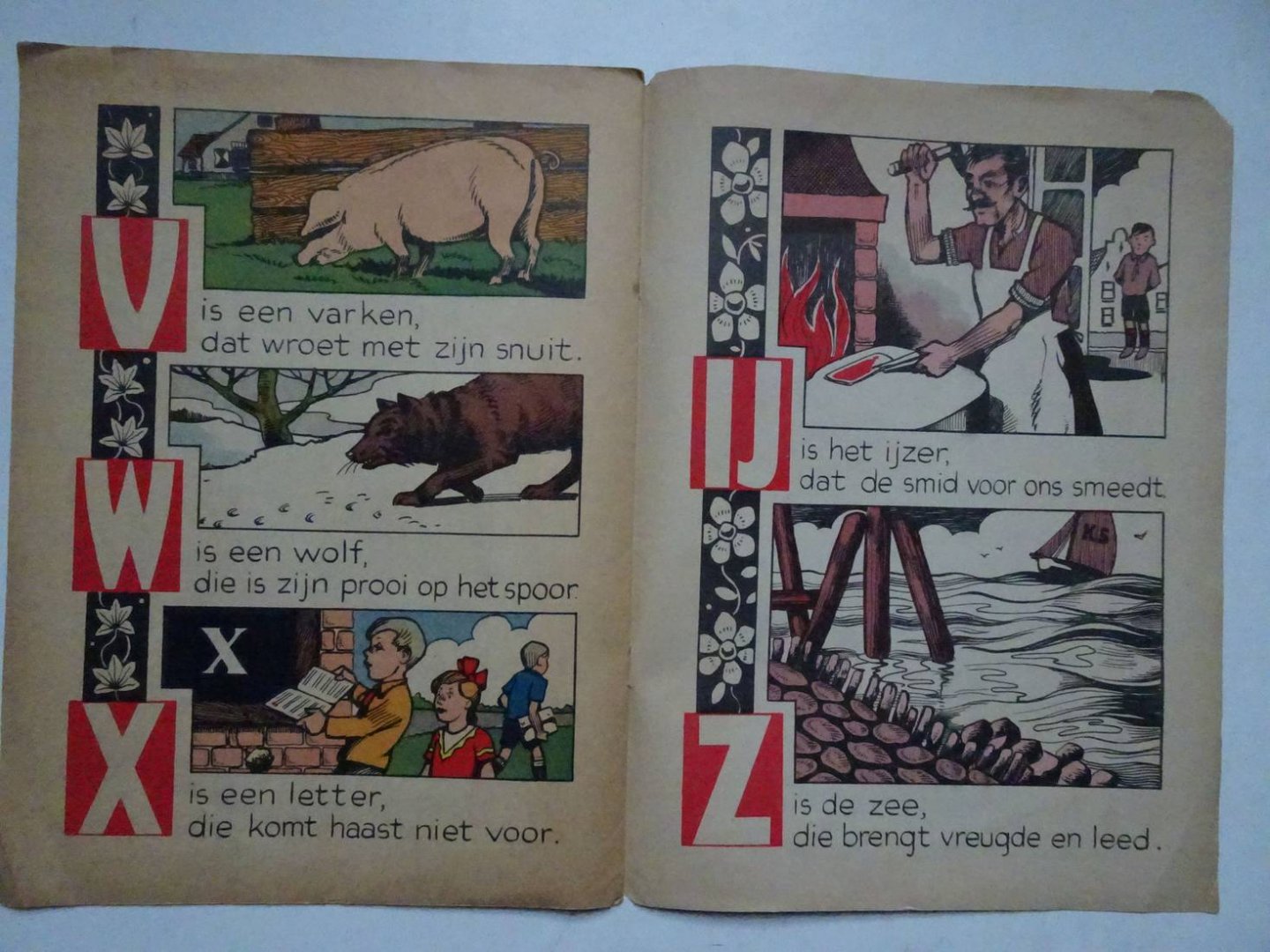N.n.. - A.B.C. boek.
