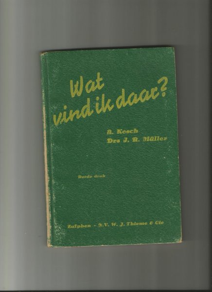 Kosch, A/ J.R. Müller - Wat vind ik daar? paddestoelen, bessen, kruiden