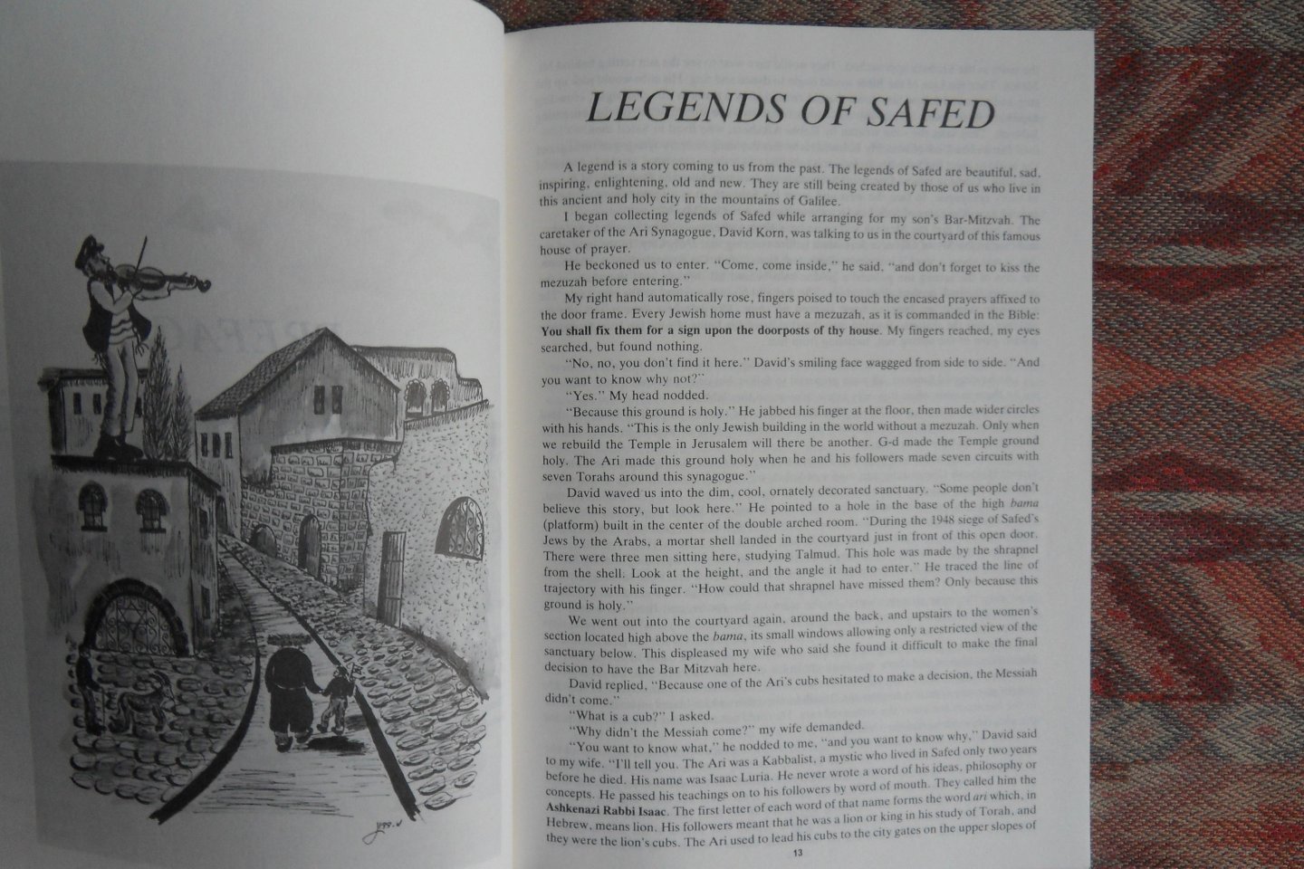 Silverman, Dov. [ Met GESIGNEERDE Opdracht ]. - Legends of Safed.