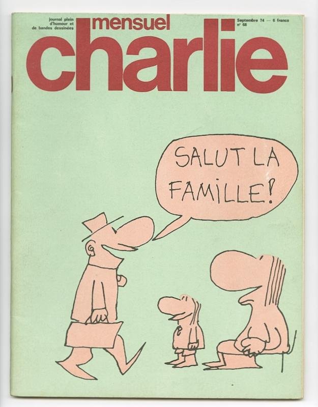 Wolinski (ed.) - Charlie Mensuel No. 68, September 1974