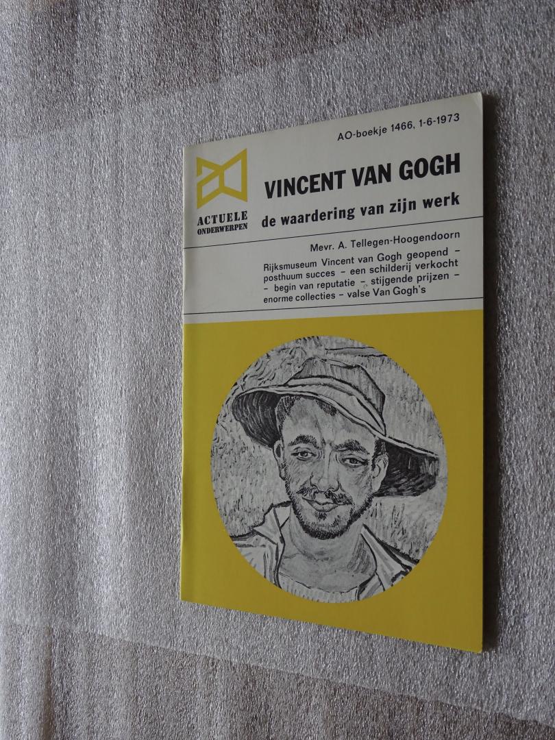Tellegen-Hoogendoorn, Mevr. A. - Vincent van Gogh / de waardering van zijn werk / AO-boekje 1466