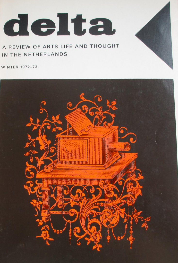 Elffers, Dick (book design)  Carmiggelt, Simon,  Hillenius, Dick  et al - Delta A Review of Arts Life and Thought in The Netherlands Spring Winter 1972-73 Volume Fifteen Number Four (design Dick Elffers)