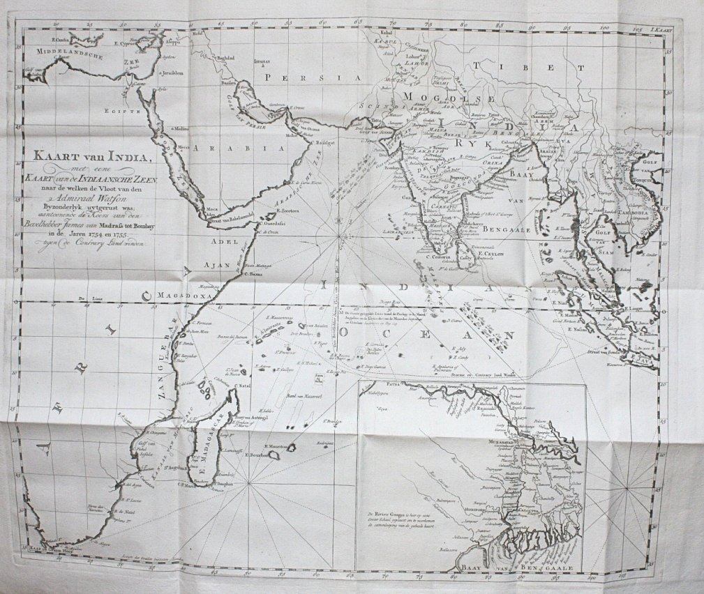 Ives, Edward - Reize naar Oost-Indië en Persië, en de daar omliggende landen. Ondernomen langs een' ongewoonen weg
