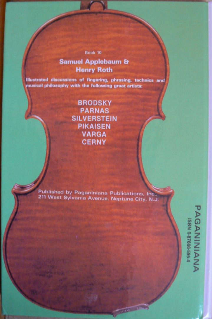 Applebaum, Samuel, Roth, Henry - The Way They Play / Book 10