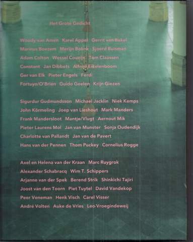 RAND, JAN/ GAST, NICOLETTE/ DE MUYNCK, CATELIJNE. - HET GROTE GEDICHT. Nederlandse beeldhouwkunst 1945 - 1994..