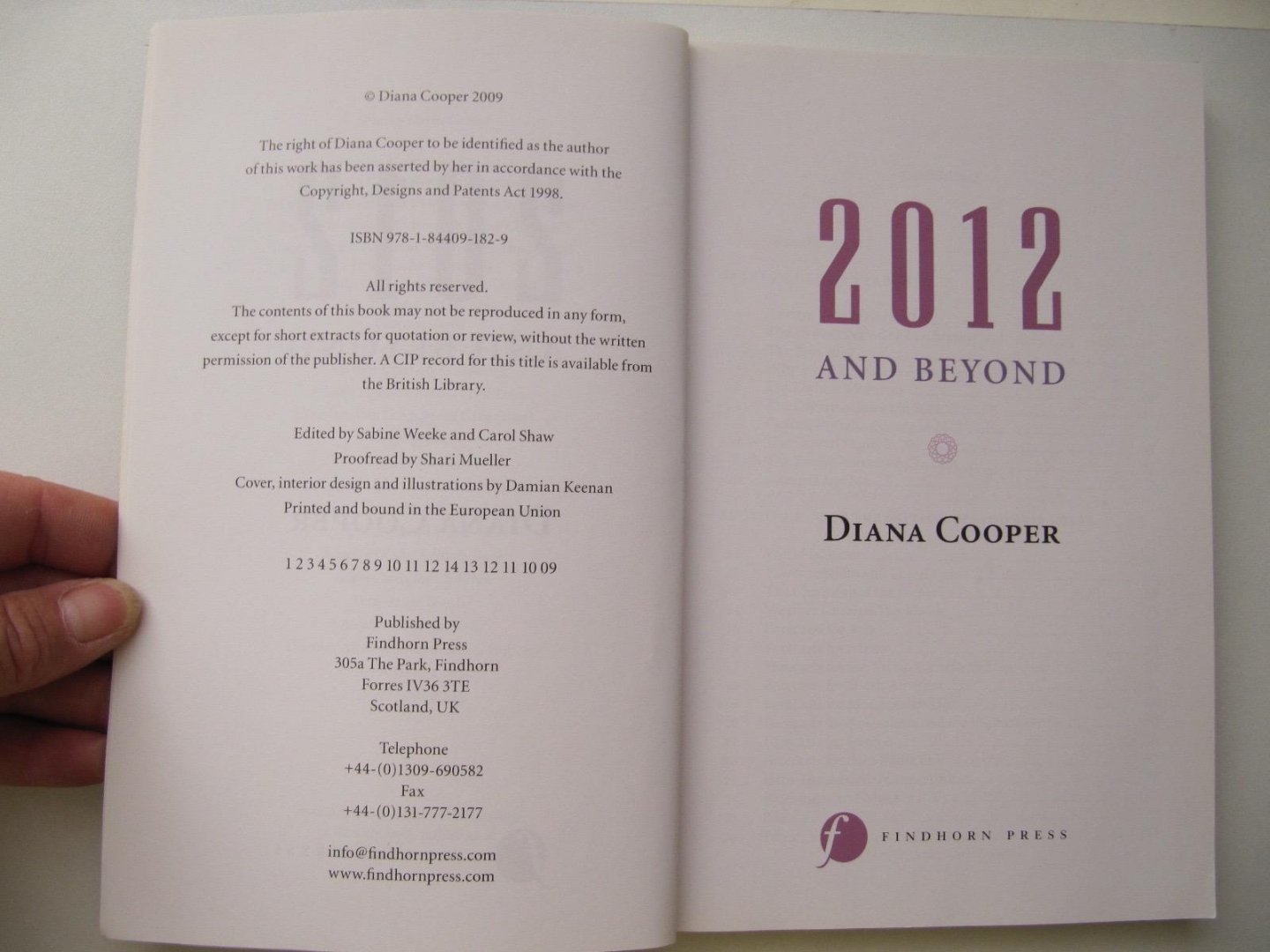 Cooper, Diana - 2012 and Beyond / An Invitation to Meet the Challenges and Opportunities Ahead