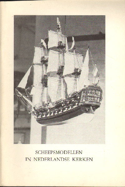 Poel, J.M.G. van der - Scheepsmodellen in Nederlandse kerken, 91 pag. geniete softcover, goede staat, Uit het Peperhuis nr. 3, 1974