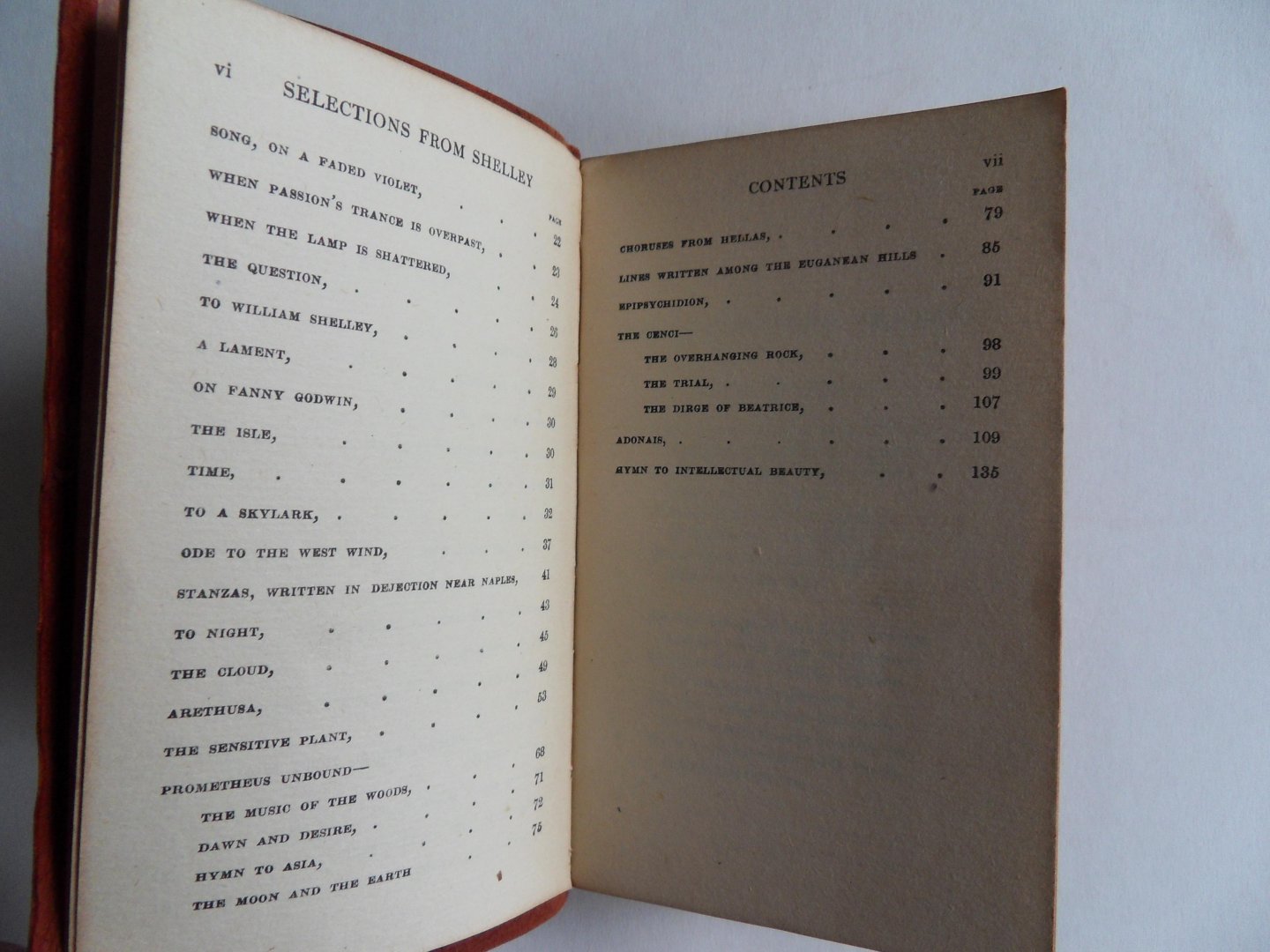 Landells, William M.A. - Selections from Shelley.