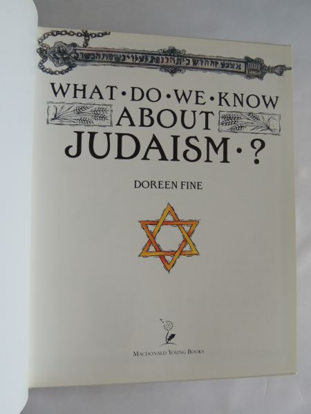 Fine Doreen - What do we know about Judaism