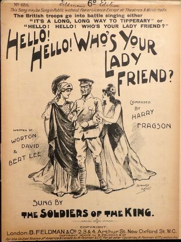 Fragson, Harry: - Hello! Hello! Who`syour lady friend?