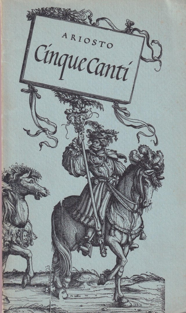 Elden, W. van - Ludovico Ariosto - Cinque Canti