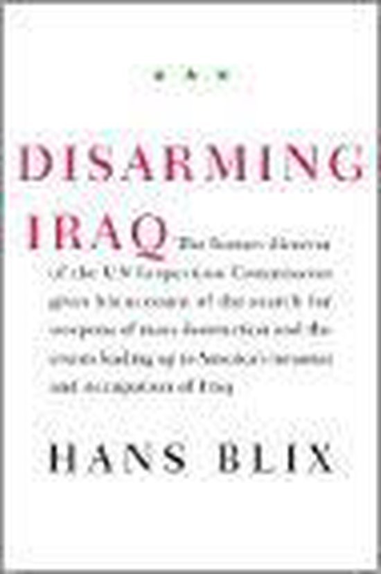  - Disarming Iraq