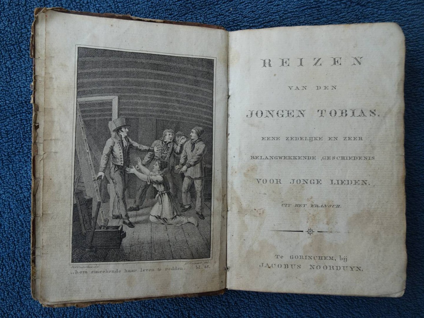 N.n.. - Reizen van den jongen Tobias. Eene zedelijke en zeer belangwekkende geschiedenis voor jonge lieden.