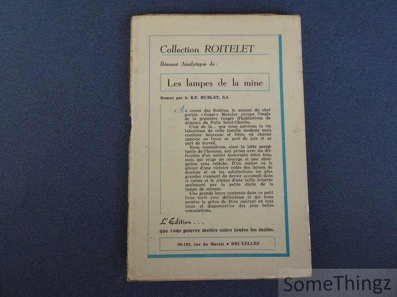R.P. Hublet - Les lampes de la mine.