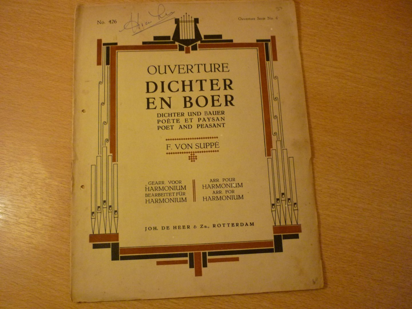 Suppé; F. von (1819-1895) - Ouverture Dichter en Boer (Overture Serie No. 6)