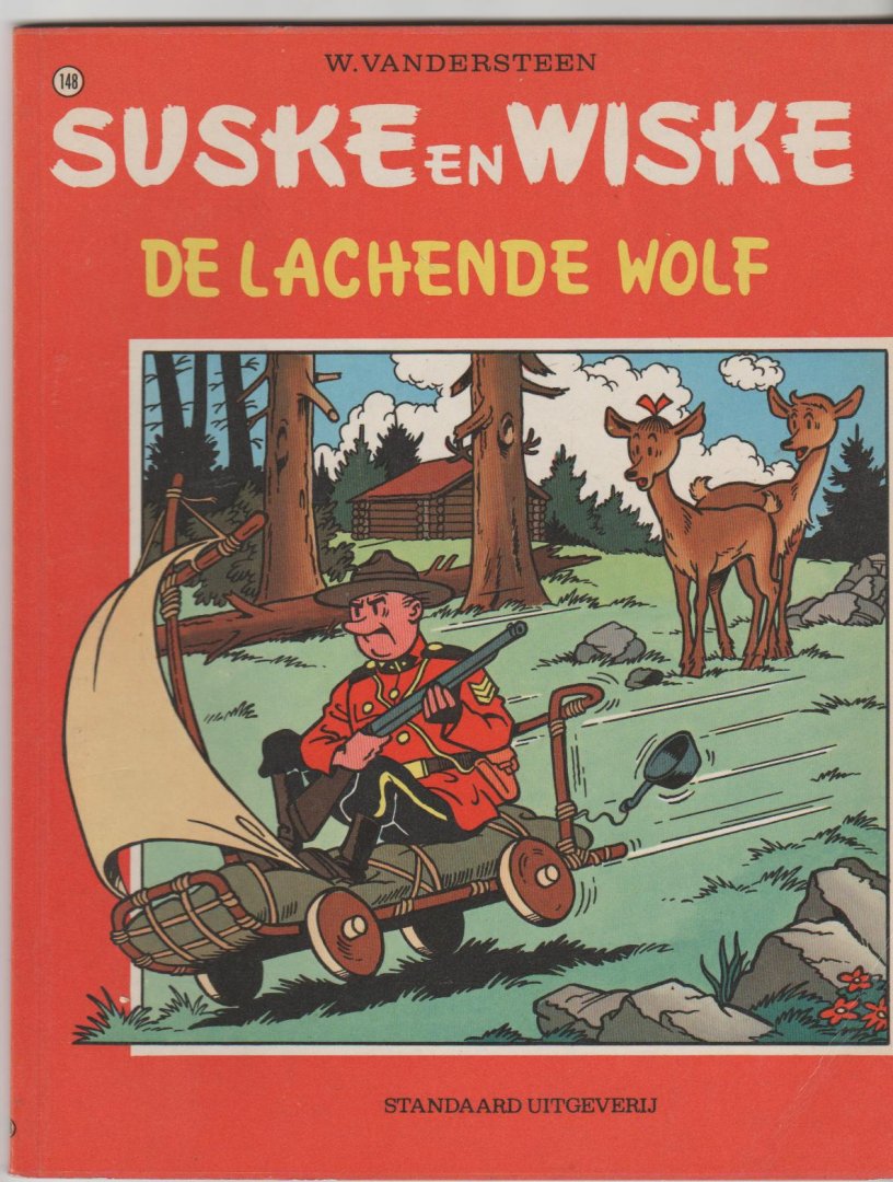 Vandersteen,Willy - Suske en Wiske 148 de lachende wolf 1e druk