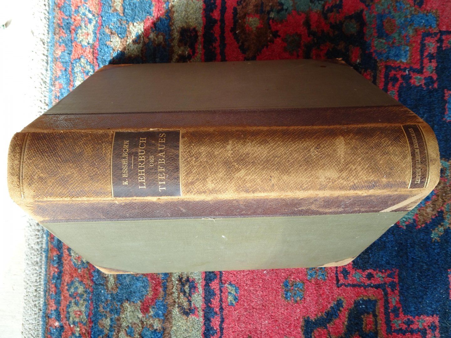 Esselborn, Karl - LEHRBUCH DES TIEFBAUES Mit 1471 Abbildungen und ausführlichem Sachregister