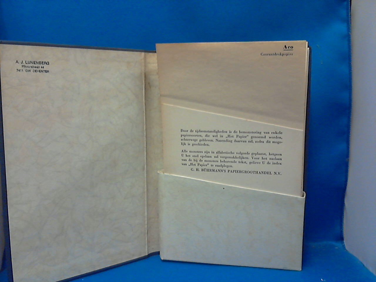 Phil Dr  / Bekk J . Dr .Ing. - Het papier  de vervaardiging, het gebruik en het onderzoek