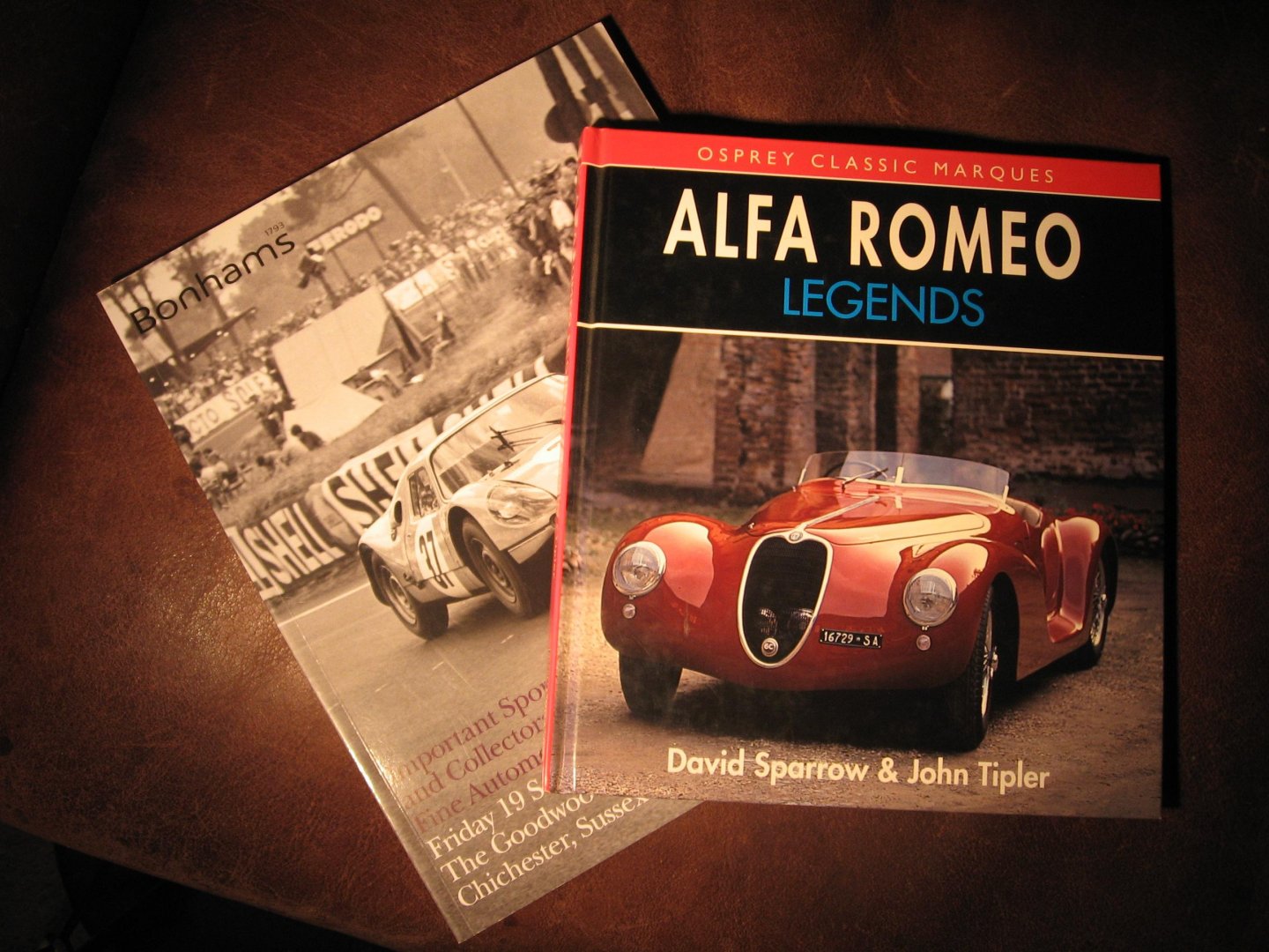 Sparrow, D. - Alfa Romeo legends.