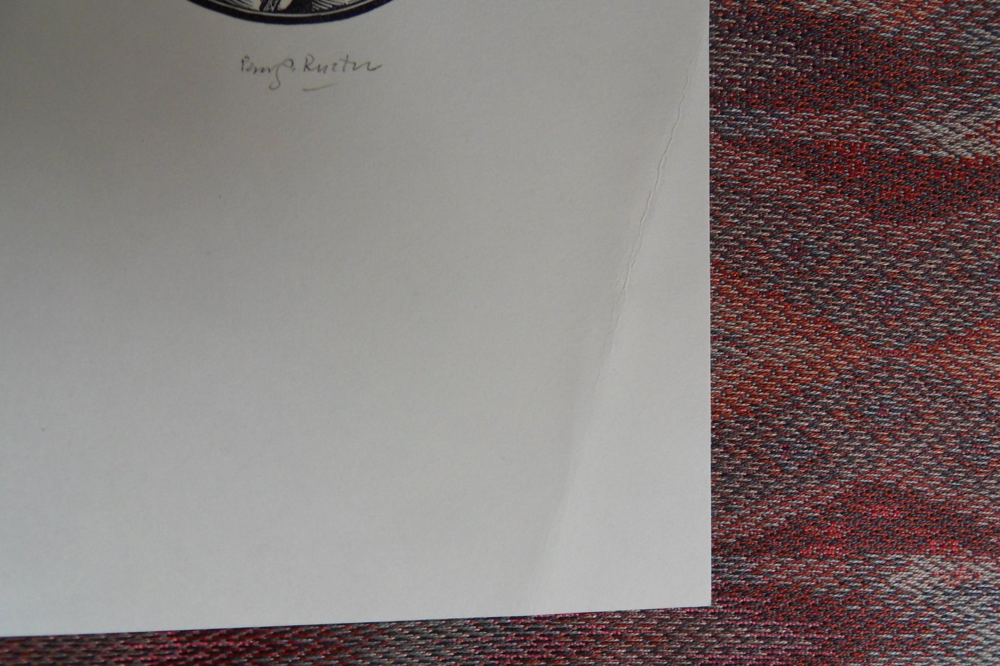 Orleans, Charles d`. [ Gesigneerd onder het colophon door Pieter Wetselaar ]. - Douze Rondeaux. {Genummerd ex. XIII - speciale luxe uitgave door P.J.J. Peijnenburg gebonden in half linnen met leren rug}.