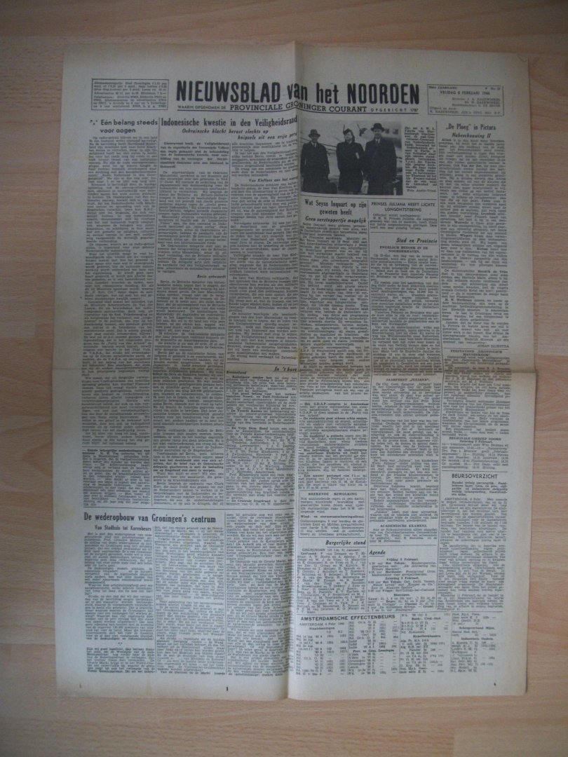  - Nieuwsblad van het Noorden no. 12, Vrijdag 8 februari 1946
