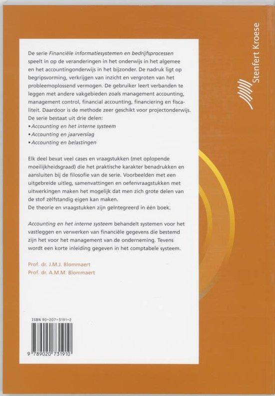 Blommaert, A.M.M. - Accounting en het interne systeem