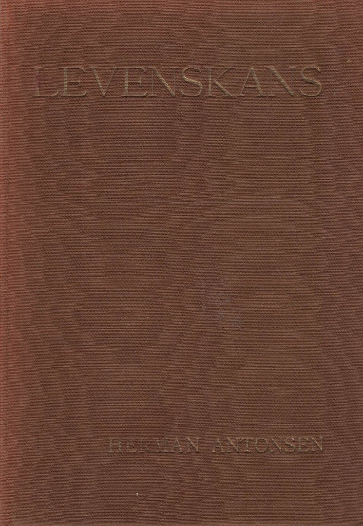 Antonsen, Herman - Levenskans - oorspronkelijke roman