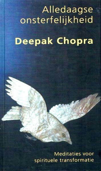 Chopra , Deepack . [ isbn 9789021585055 ] 5022 - Alledaagse Onsterfelijkheid . ( Meditaties voor spirituele transformatie . ) 'Wie ben ik?' Deze vraag naar zijn essentie stelt de mens zichzelf al duizenden jaren, maar slechts zeer weinigen vinden het antwoord, omdat bijna iedereen -